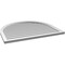 Ekena Millwork Round Top Surface Mount PVC Gable Vent w/ 2"W x 1-1/2"P Brickmould Frame, 40"W x 34"H GVPRT40X3402SN - alternate 5